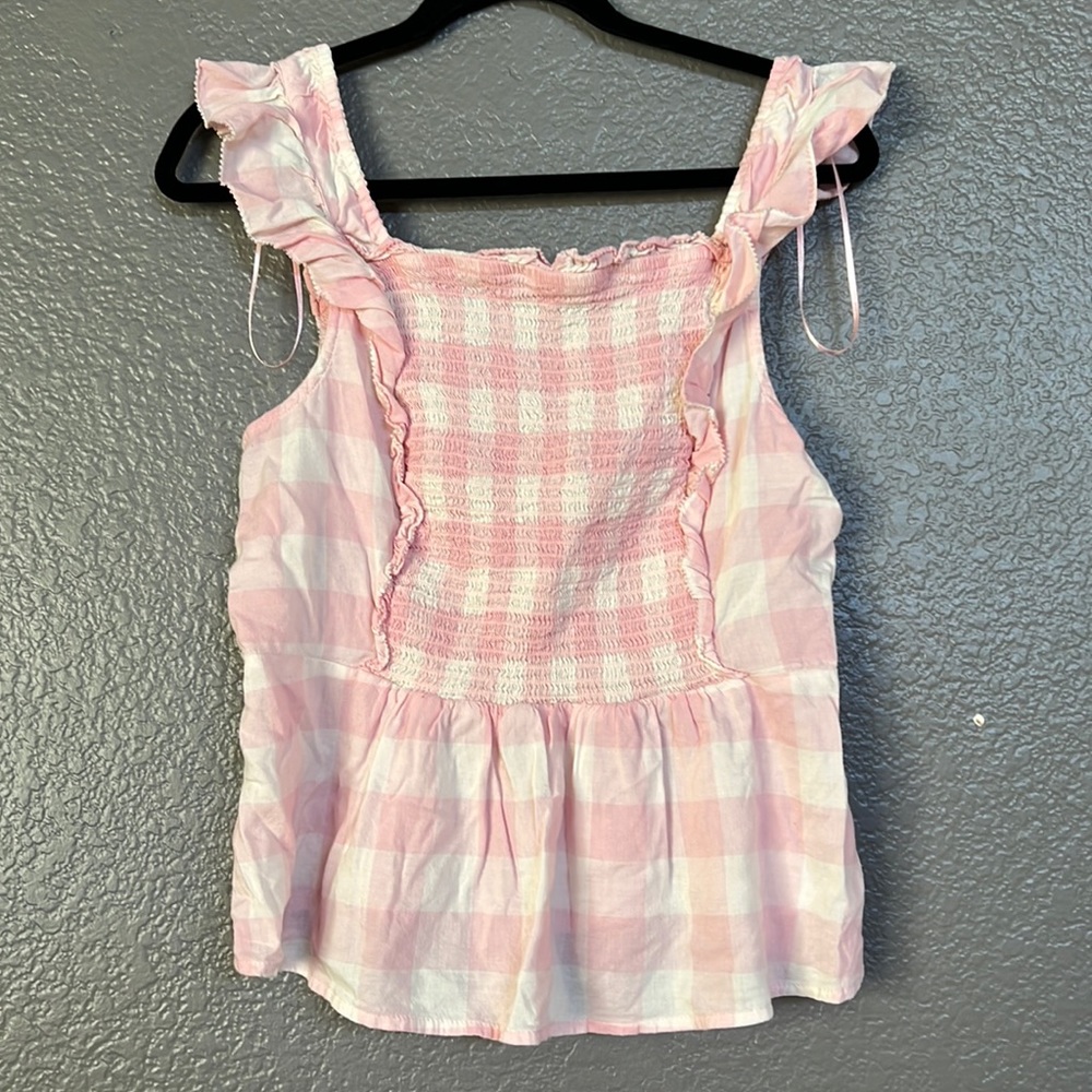 5 for $10 Ruffle Flutter Top Blouse - Picture 2 of 4